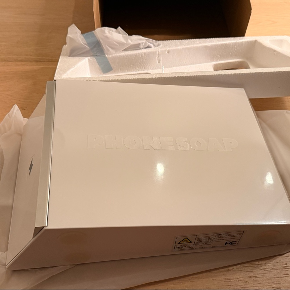 New in Box PhoneSoap White UV Sanitizer